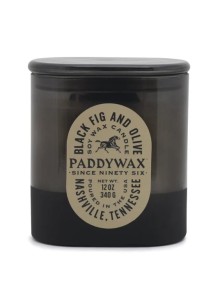 Ароматна соева свещ Падивакс Виста в стъкленица - черна смокиня и маслина